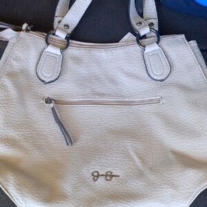 Jessica Simpson Grey Shoulder Bag